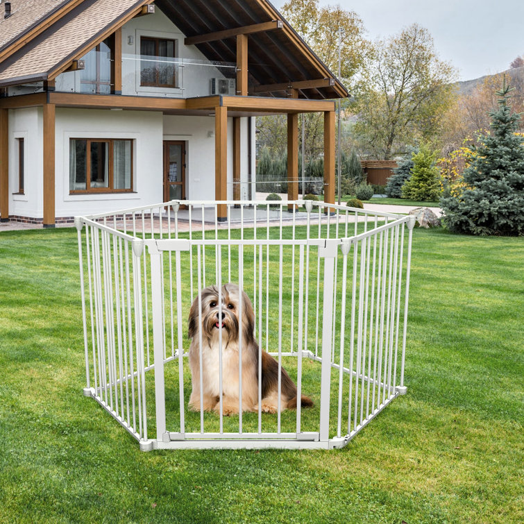 Carlson pet yard and hotsell convertible super wide gate